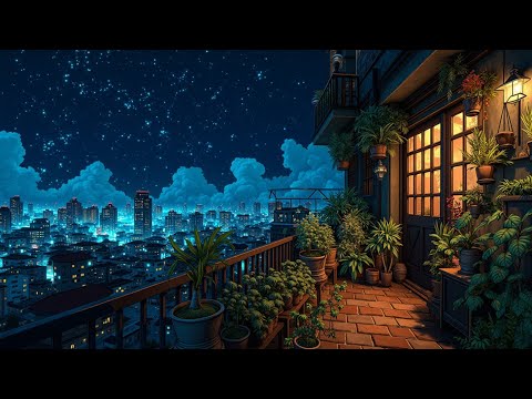 Mellow Lofi Rhythm: City Hiphop & Ambient Chill for a Peaceful Urban Night Escape.