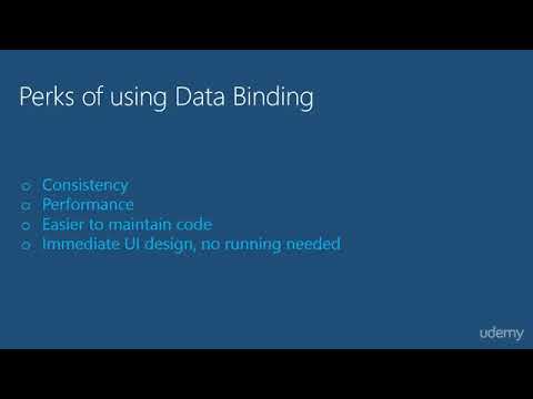 WPF: Building Windows Desktop Apps with MVVM pattern : Perks of using Data Binding