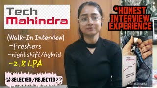 🖇Tech Mahindra Walk-in Interview Experience | Sector 56 Noida | Job Offer & Salary Breakdown!