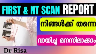 Pregnancy Scan Report Malayalam | NT Scan | Dating Scan | #ntscan
