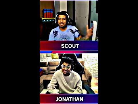 Jonathan Scout🥺❤️ Their Bond💛🚀@JONATHANGAMINGYT @officialscoutop
