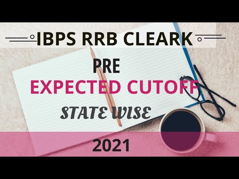 RRB CLEARK PRE 2021 EXPECTED CUTOFF STATE WISE l Rrb clerk