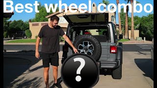 The Best Wheel and Tire Combo for a 2019 Jeep Wrangler JL | 39in KM3