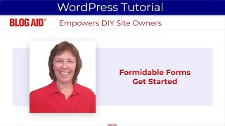 Formidable Forms - Getting Started Tutorial