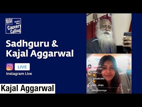 Kajal Aggarwal Conversation With Sadhguru | #CauveryCalling