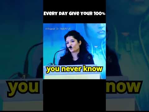 Every day give your 💯 % & See the results😲😲 #shorts #RitikaSingh #motivation #shortsfeed