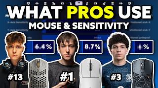 What Mouse & Sensitivity Fortnite Pros Use 2025 (NA)
