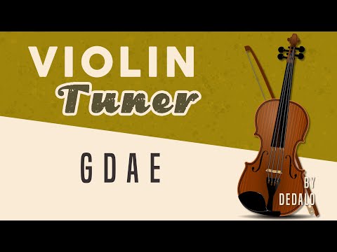 Fast VIOLIN Tuner | GDAE by Dedalo