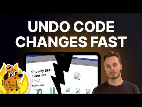 How to Find Code Changes & Fix Errors in Your Shopify Theme (For Non-developers)