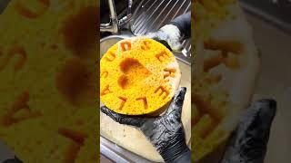 pine @sudserella #asmrsponge #spongeactivity #meikoasmr #oddlysatisfying