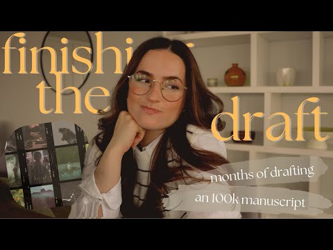 i finished draft one of my fantasy novel || 2 months of drafting & rambles