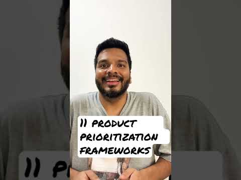 11 Product Prioritization Frameworks #shorts