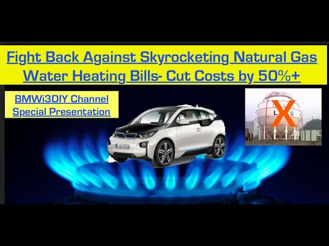 Reduce Natural Gas Use During Fuel Crisis- Solar Hot Water DIY Special