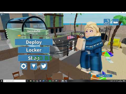 Roblox Arsenal - Going super mode.