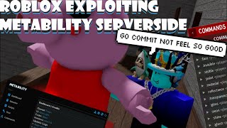 ROBLOX Exploiting Server Side Scripts | Metability SS Review