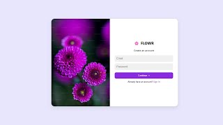 Responsive Login Form Using HTML and CSS | Mobile Friendly Login Page Design