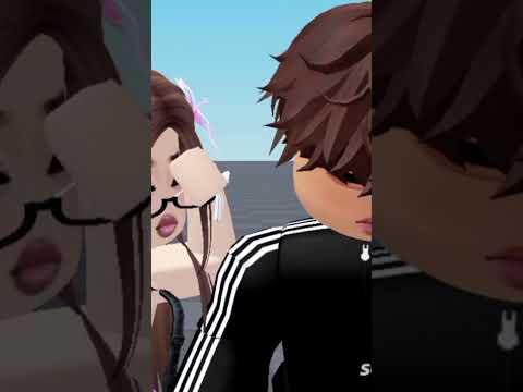 three way kiss#roblox #olivia