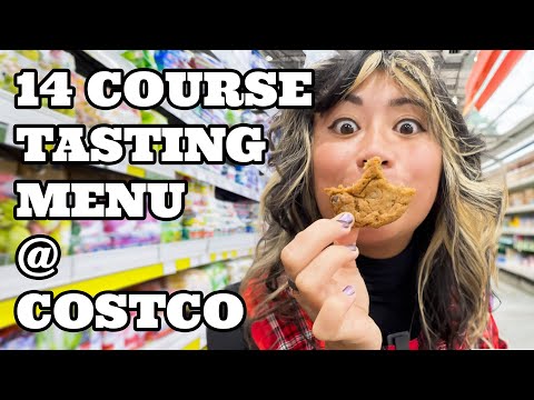 Free 14 course tasting menu from Costco Samples