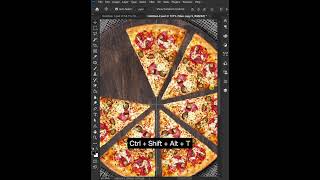How To Transform and Repeat in Photoshop  #photoshoptipsandtricks #designtips #photoshoptutorial