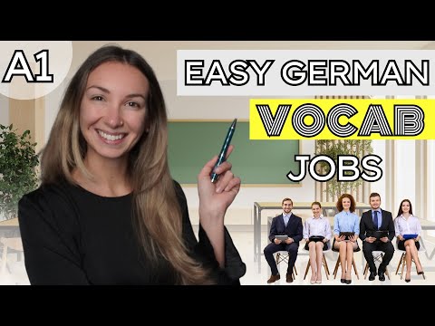 Easy German Vocabulary Lesson #10: Jobs