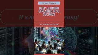 Deep Learning Explained in 30 Seconds #ai #futuretech #aiexplained #artificialintelligence #aivsml