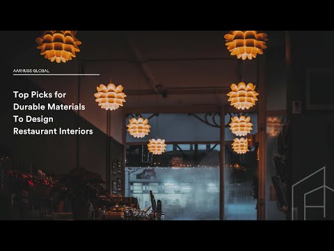 AarHuss Global | Lookbook | Top Picks for Durable Materials To Design Restaurant Interiors #design