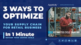 Retail Supply Chain Operations Management  in 1 Minute