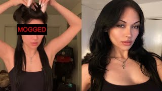 i tried LOOKSMAXXING…