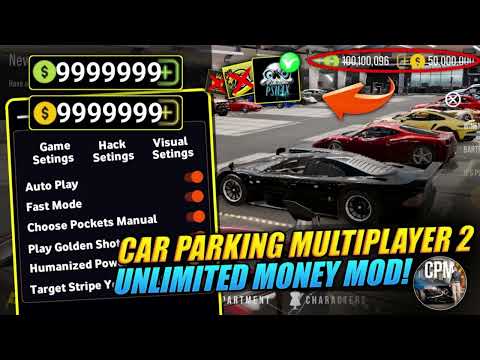 Car Parking Multiplayer 2 MOD APK v1.1.8 - CPM 2 MOD MENU Unlimited Money & Unlocked All Car (2025)
