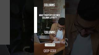 CSS Columns for Layouts! #CSS #Columns #Layout #WebDevelopment #FrontendTips