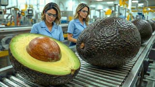 Inside a High-Tech Avocado Juice Factory