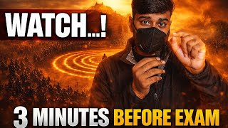 Listen To This For 3 Minutes Before Your Every Exams ⚡💪🏻| Exam Motivation |This Will Change You 🔥