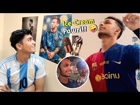 Dosto Ke Sath Ki Night Out Masti 😅 ⋮ Lionel Messi's Biggest Fan!