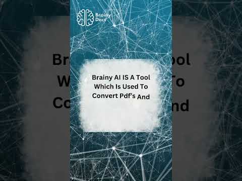 "Turn ordinary documents into visual stories with Brainy.AI."📔🔥🎬 #BrainyDocuments #shorts