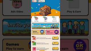 Earn money anytime with Lucky Treasure💵  #earnmoneyapp #games #makemoney
