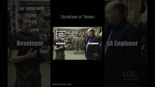 Developers vs Testers 😂 The Code War #programming #funny #memes