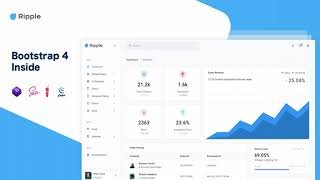 RippleUI - Bootstrap 4 Responsive Admin Dashboard Template | Themeforest Website Templates and