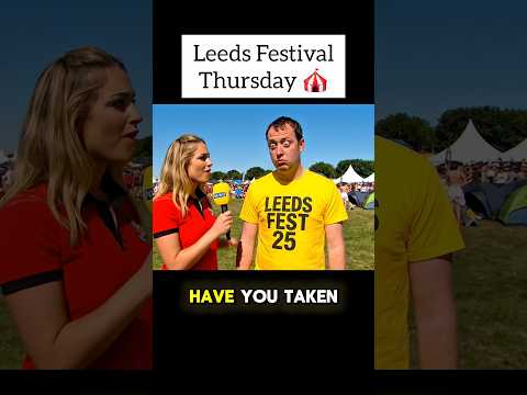 Leeds Festival - Thursday 🎪😅 (Veo 3)