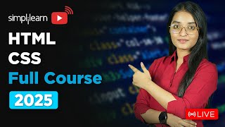 HTML CSS Full Course 2026 | HTML CSS Tutorial | Web Development Course |  HTML CSS | Simplilearn