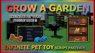 GROW A GARDEN Script Pastebin 2025 INFINITE TOY, FREEZE TIME, MIDDLE PET (FREE BEST TOP) 🧬🌶️