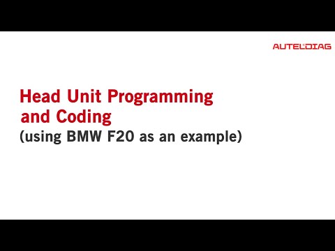 BMW F20 Head Unit Online Programming / Coding with Autel MS908S Pro- Auteldiag.com