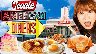 Trying & Rating Iconic Diner Foods From The US!