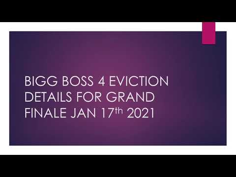 BB4 GRAND FINALE EVICTION METHODS
