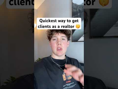 How I would get clients ASAP as a realtor in 2025 #realestate #leadgeneration #youtubeads