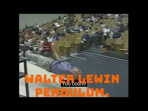 Proff.Walter Lewin explaining Simple pendulum .