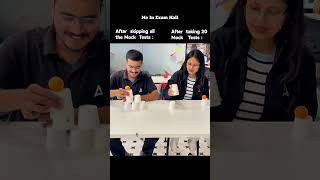 Aspirants in the exam with/without mock!! #ankitamam #clat2025 #studytips #lawentrance #clatstrategy