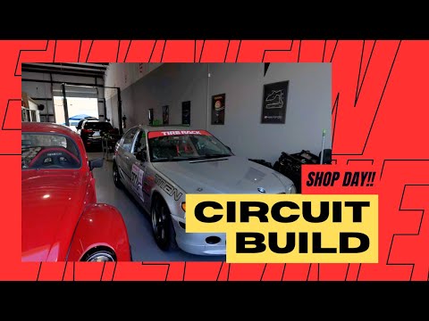 Working at the shop| Crazy track builds