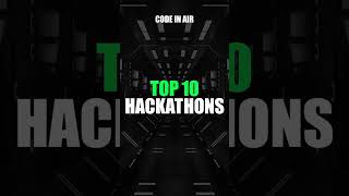 Top 10 Hackathons Every Coder Must Know! 🚀🔥 #shorts