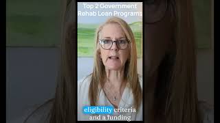 2 Best Renovation Loan Programs That You NEED to Know #shortsvideo #homeloantips