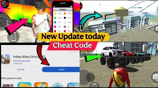 NEW UPDATE Today  ALL CHEAT CODE?? IN INDIAN BIKES DRIVING 3D NEW UPDATE 2025 😍